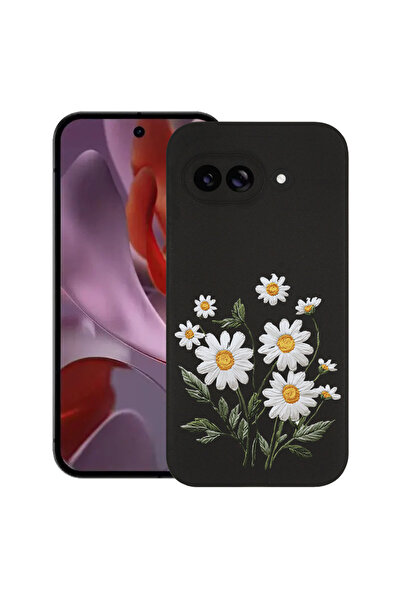 bestcase Υπέρλεπτη Θήκη για Google Pixel 10a, Φλοράλ - Μινιμαλιστική Μαργαρίτ...