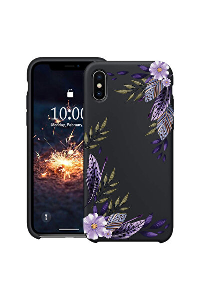 bestcase Υπέρλεπτη Θήκη για Apple iPhone XS / X, Φλοράλ - Levander, 2078162 B...