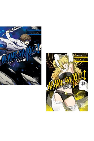 Athica Akame, Keser! 11-12 Cilt 2 Manga Set