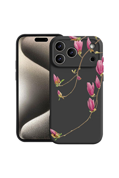 bestcase Υπέρλεπτη Θήκη για Apple iPhone 17 Pro, Φλοράλ - Μινιμαλιστική Ορχιδ...