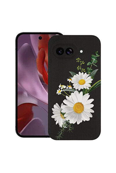bestcase Υπέρλεπτη Θήκη για Google Pixel 9a, Φλοράλ - Μινιμαλιστική Μαργαρίτα...