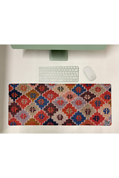 rakkun shop Carpet Pattern Printed Mousepad 30X70 cm for Gamers, Players with...