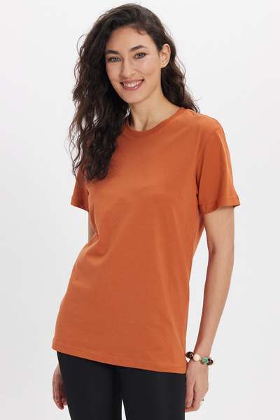 Tudors Γυναικεία μπλούζα με χαλαρή εφαρμογή, άνετη στάση, 100% βαμβάκι, με απ...