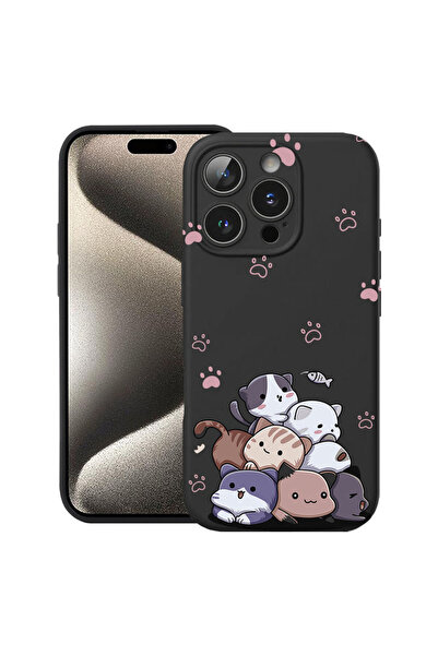 bestcase Ултра тънък калъф за Apple iPhone 14 Pro, Бебешки котенца, 1916799 B...