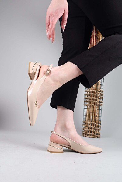 Birikon CAZİN Παπούτσια με χαμηλό τακούνι και μυτερή μύτη TEN