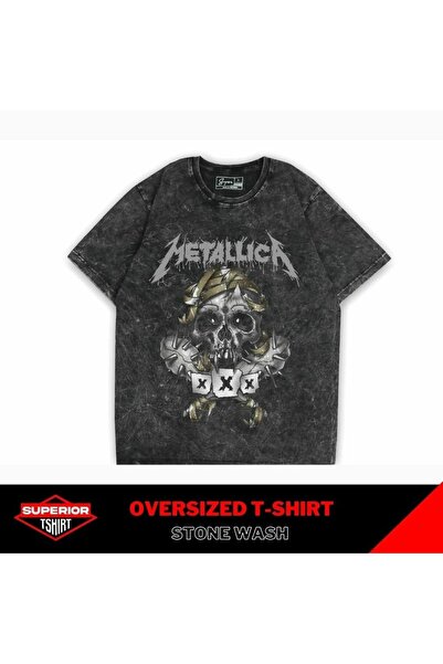 bellanova Μπλουζάκι με στάμπα, κορυφαίας ποιότητας, vintage πλυμένο, στυλ δρό...