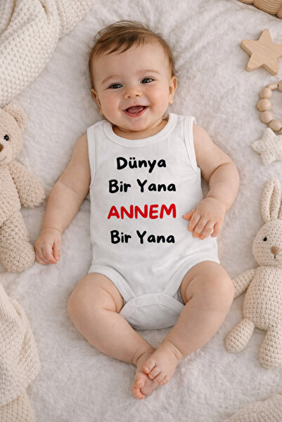 tinytrends Unisex Baby Mom Dad Auntie Auntie Still Printed 100% Cotton Bodysuit