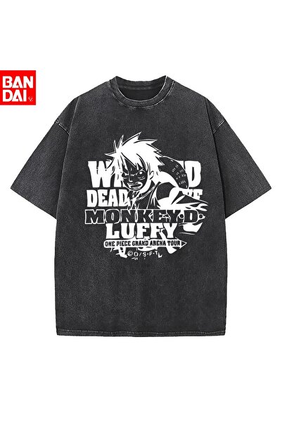 ZEMLİYA Μπλουζάκι με στάμπα, κορυφαίας ποιότητας, vintage πλυμένο, στυλ δρόμο...