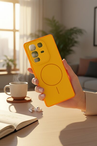 batuteknoloji Infinix Note 50 Pro Plus MagSafe Görünümlü Soft BTU Silikon Kapak