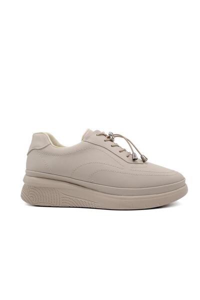 Style Star pt3428 Γυναικεία casual παπούτσια σε χρώμα δέρματος