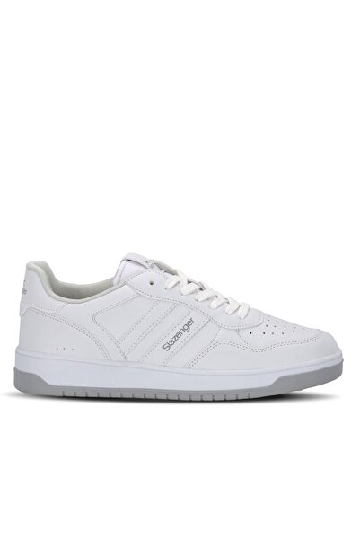 Slazenger Ανδρικά αθλητικά παπούτσια FOX σε λευκό/γκρι χρώμα, καθημερινά αθλη...