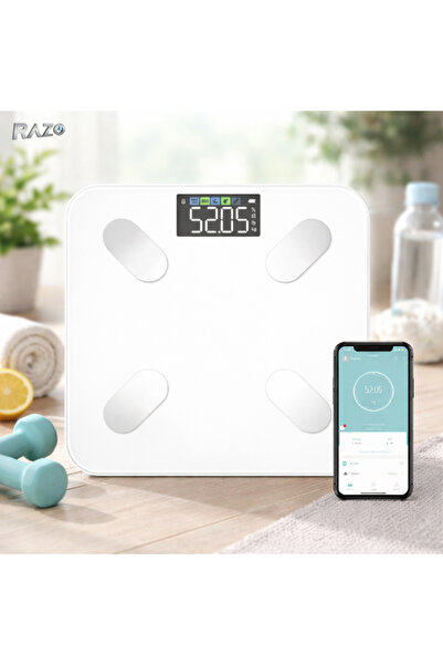 Razo Έξυπνη ζυγαριά Bluetooth, Ανάλυση πλήρους σώματος, Παρακολούθηση υγείας,...