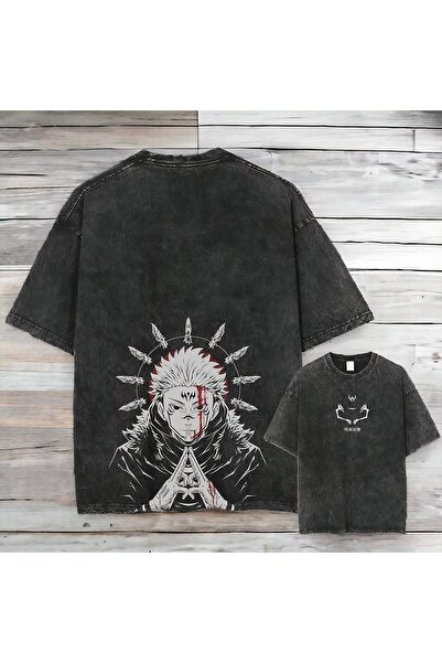 bellanova Μπλουζάκι με στάμπα, κορυφαίας ποιότητας, vintage πλυμένο, στυλ δρό...