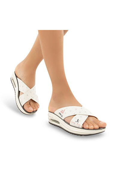 Muya , 31013-Axis, White-Grey Anatomical Airrmax Sole Wet Floor, Women's Dail...