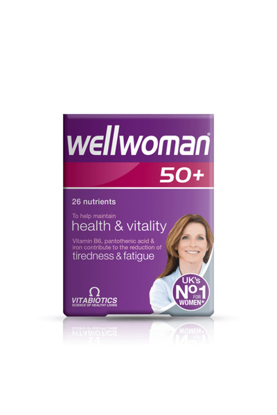 Vitabiotics ويلوومان 50+ 30 قرص