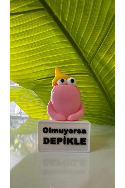 3Dikili design Komik Mesajlı MiniDeli Figür Masa Süsü – Sevgiliye ve Arkadaşa...