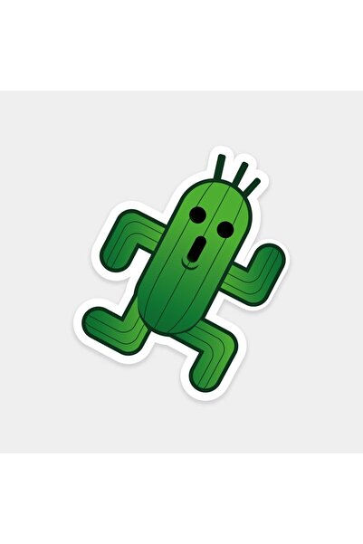 The Sticker Story. Dancing Cactus Sticker