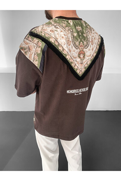 NO1 KONSEPT Καφέ Αναμνήσεις Ποτέ δεν Πεθαίνουν Vintage Εθνικό Σχέδιο Πολυτελέ...