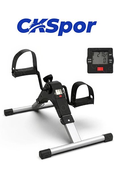 CKSpor Mini Taşınabilir El ve Ayak Kondisyon Bisikleti - Katlanabilir LCD Ekr...