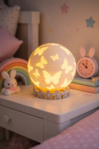 MİR STORE Bebek Odası Işık Dekoru | Yumuşak Işık Gece Lambası