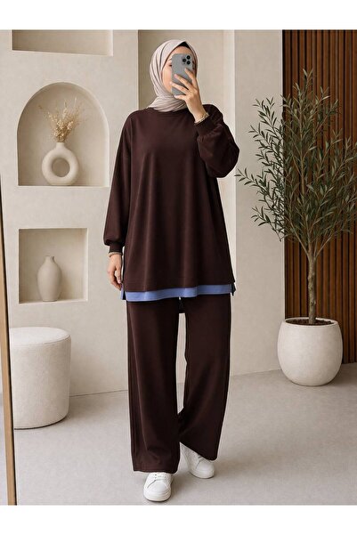 İLGEN FASHİON Βασικό Σετ Τζιν Άνετης Εφαρμογής για Καθημερινή Χρήση με Δύο Τε...