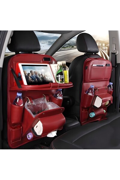 Bibilel Οργανωτής Πλάτης Καθίσματος Αυτοκινήτου, Αναδιπλούμενο Τραπέζι, Οικολ...