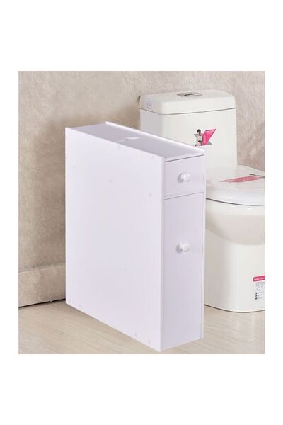 COSTWAY Dulap îngust JZ 10230 WH (Alb)