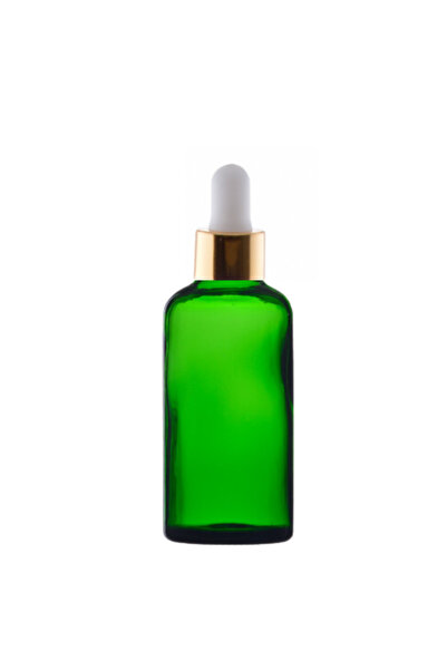 Aroma Expert Cosmetic Container, Green, Pipette, 100 ml