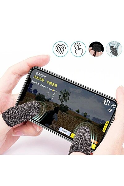 Other Gaming Finger Sleeves (Pair) Sweatproof Breathable Design for Better Co...