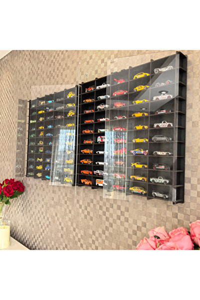 Saule Pleksi Kapaklı 1/64 Ölçek 100 Araç Hotwheels Matchbox Uyumlu Model Oyun...