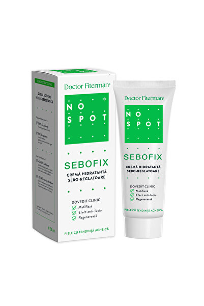 Fiterman Pharma NO SPOT SEBOFIX ενυδατική κρέμα ρύθμισης σμήγματος x 50 ml