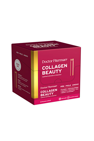 Fiterman Pharma Doctor Fiterman Collagen Beauty soluție 20 fl. unidoză x 25 ml