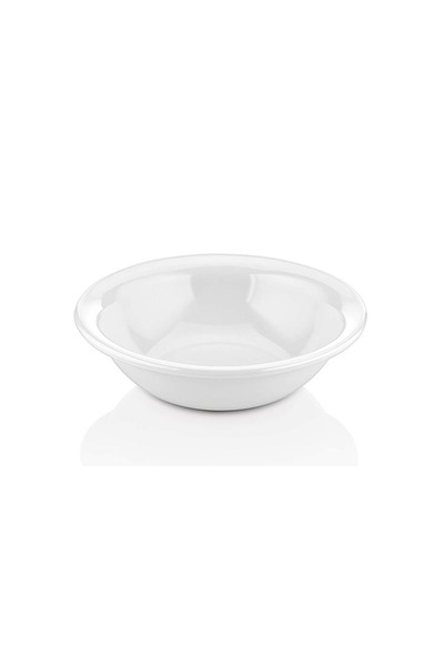 GuvenliPazar 6 Adet 19 cm Derin Yemek Çorba Kasesi Makinede Yıkanabilir Beyaz...