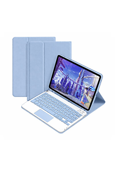 Microcase Honor Pad 10 12.1 inch Tablet için Bluetooth Klavye ve Mouse + Kılı...