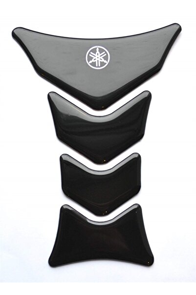 Redline Grafik YBR Uyumlu Siyah Tank Pad