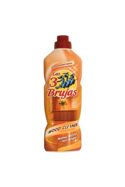 las3brujas Συμπυκνωμένο διάλυμα για ξύλινες επιφάνειες, 1000 ml, 3 Μάγισσες