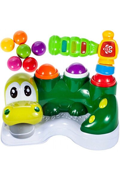 MalPlay Jucarie interactiva Crocodilul Vesel cu ciocanel