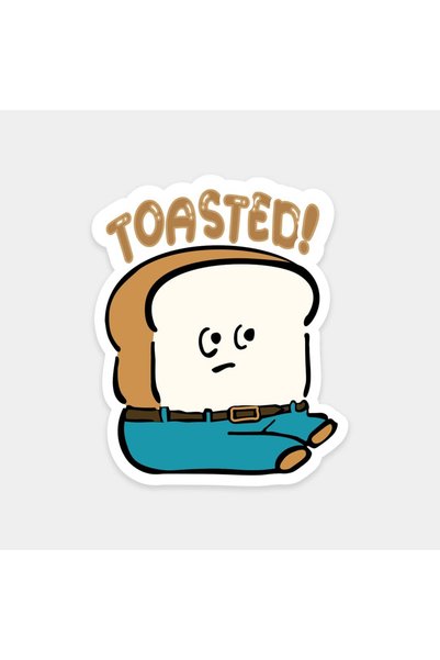 The Sticker Story. Bread Man Sticker
