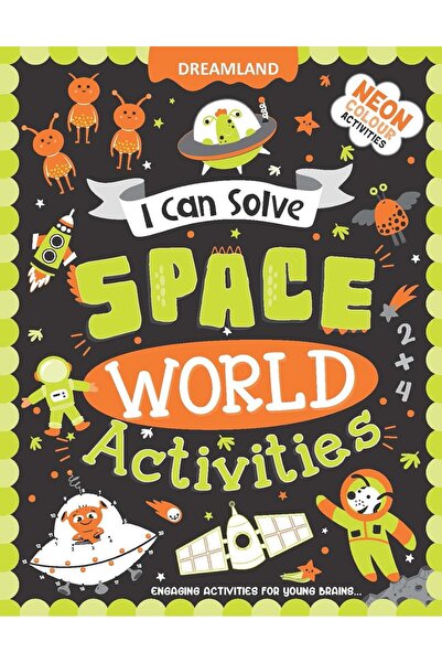 Dreamland Publications Space World Activities - I Can Solve Activity Book for...