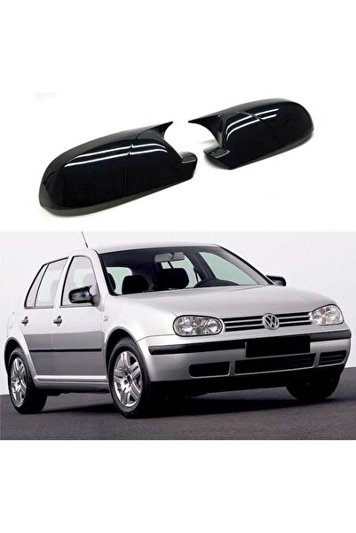 X POWER TUNİNG vw golf 4 parlak siyah boyalı batman ayna kapağı