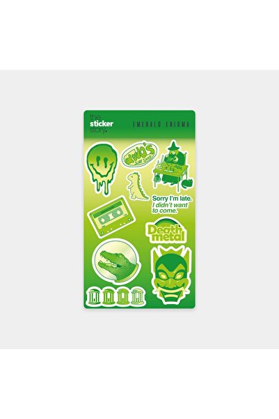 The Sticker Story. سلسلة ملصقات إميرالد إنجما
