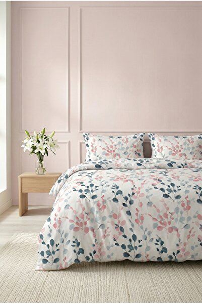 Anılsan Σετ Παπλωματοθήκη Sofia Διπλό 100% Βαμβακερό Percale