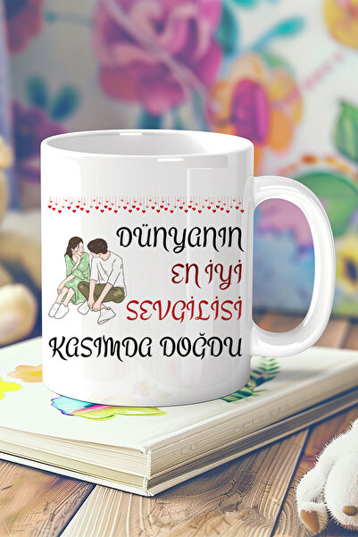 qoeuyl boutique The Best Lover in the World Was Born in November Printed Birt...