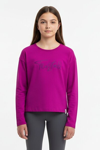 Toontoy Girl's Embroidered T-Shirt