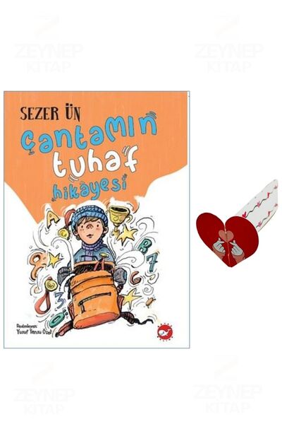 Beyaz Balina Yayınları Çantamın Tuhaf Hikayesi-Özel Tasarım Kalp Ayraç Hediyeli