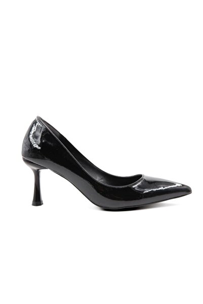FELES 129-1714 Black Women's Heeled Shoes