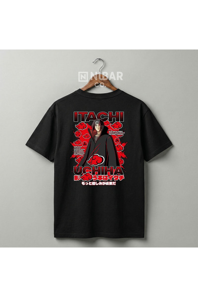 Grafftee Clothing Tricou unisex din bumbac cu design Naruto |   Țesătură prem...