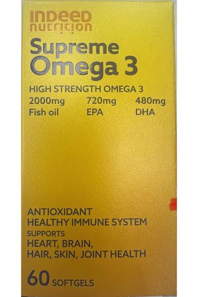 Indeed SUPREME OMEGA 3 CAP