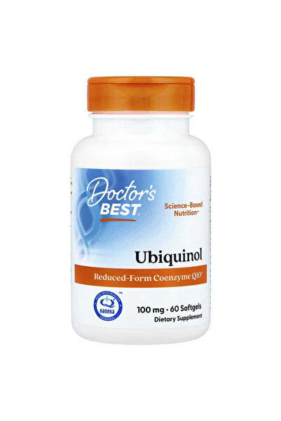 Doctor's Best Ubiquinol Coenzyme Q10 100 mg 60 Softgels