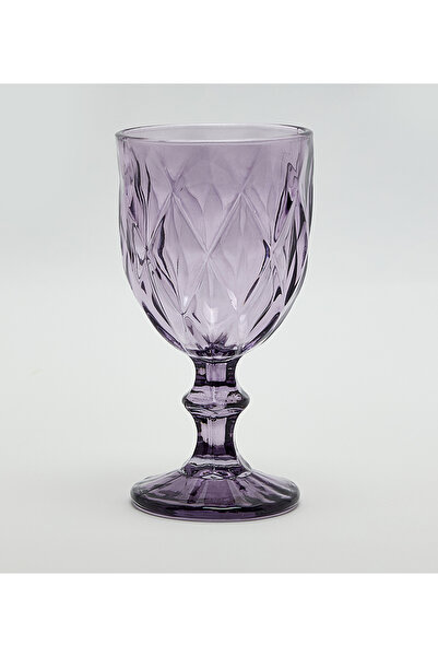 Martha Stewart Glass 9x16.5cm Violet Goblets